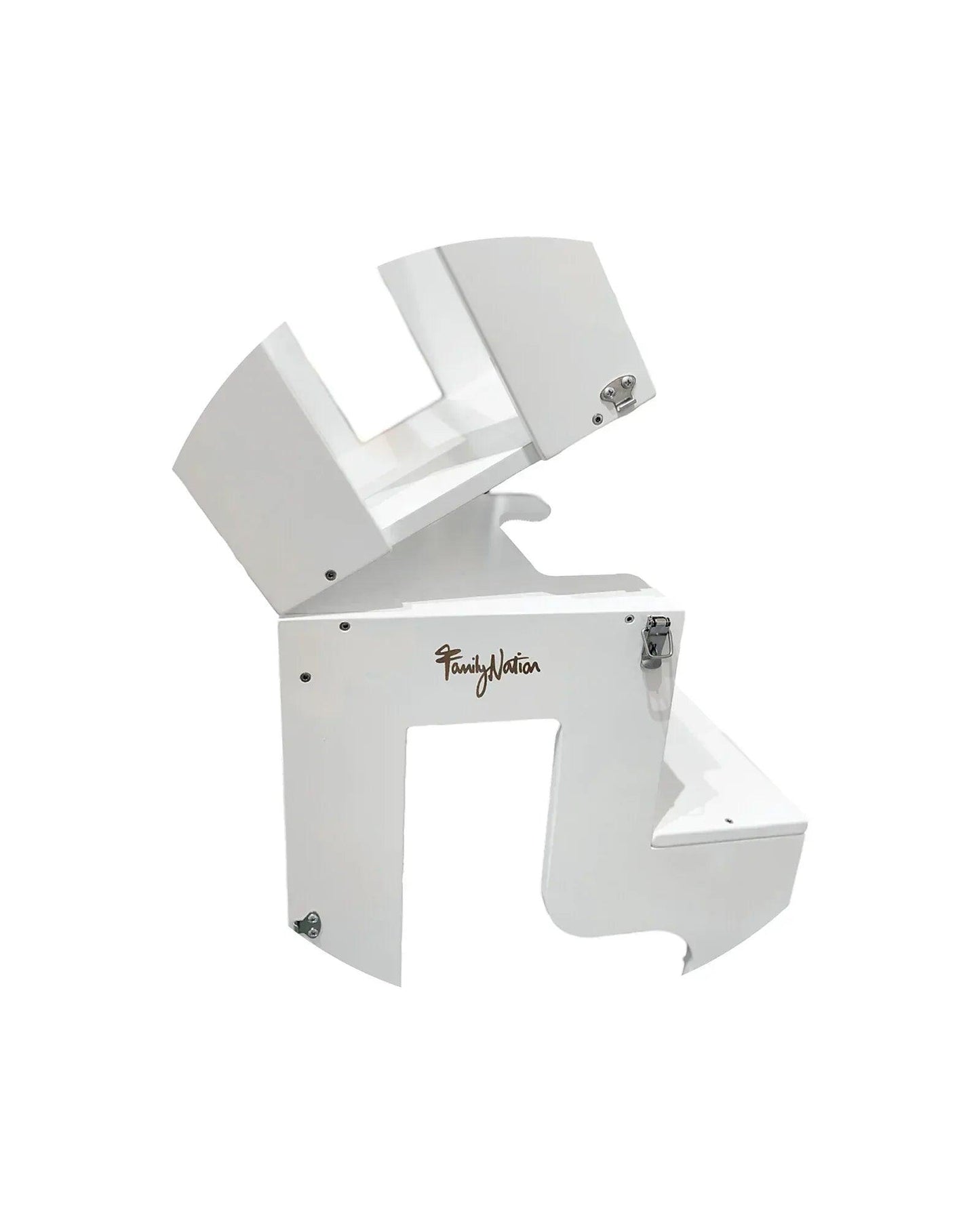 Torre Montessori 2 in 1 - Bianco - Convertibile in Tavolo+Sedia - Munakids