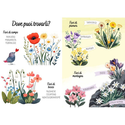 Magico puzzle ad acqua - I Fiori