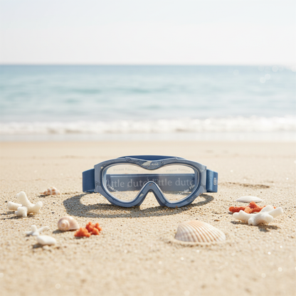Occhialini Ocean World - sfondo spiaggia
