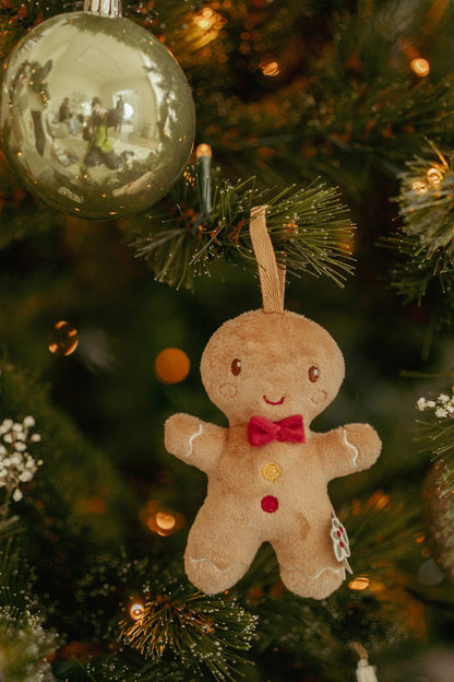 Set 4 Decorazioni Natalizie in Peluche Little Dutch