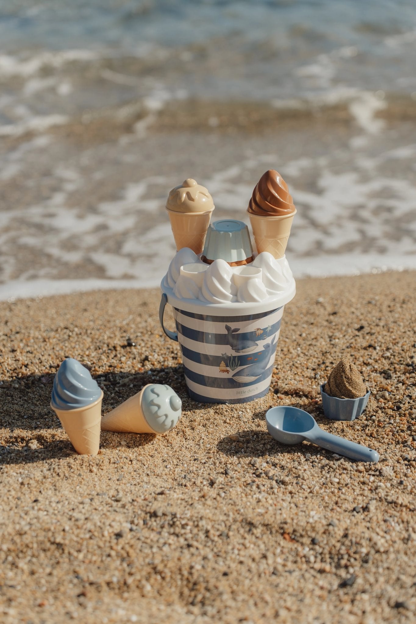 Set Secchiello Gelato Ocean 14 Pezzi