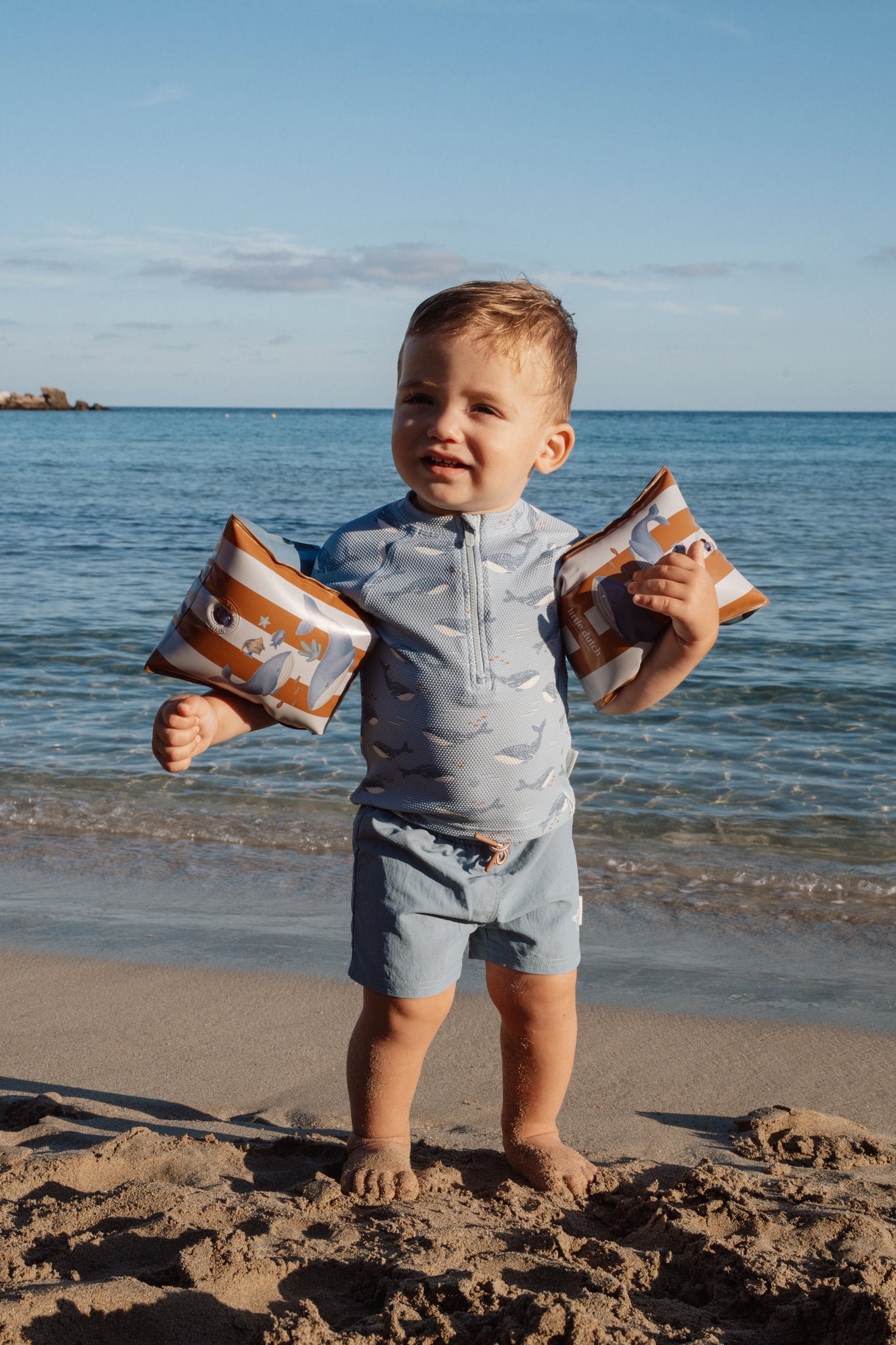 Braccioli Gonfiabili Ocean World – Marrone | 2-6 anni