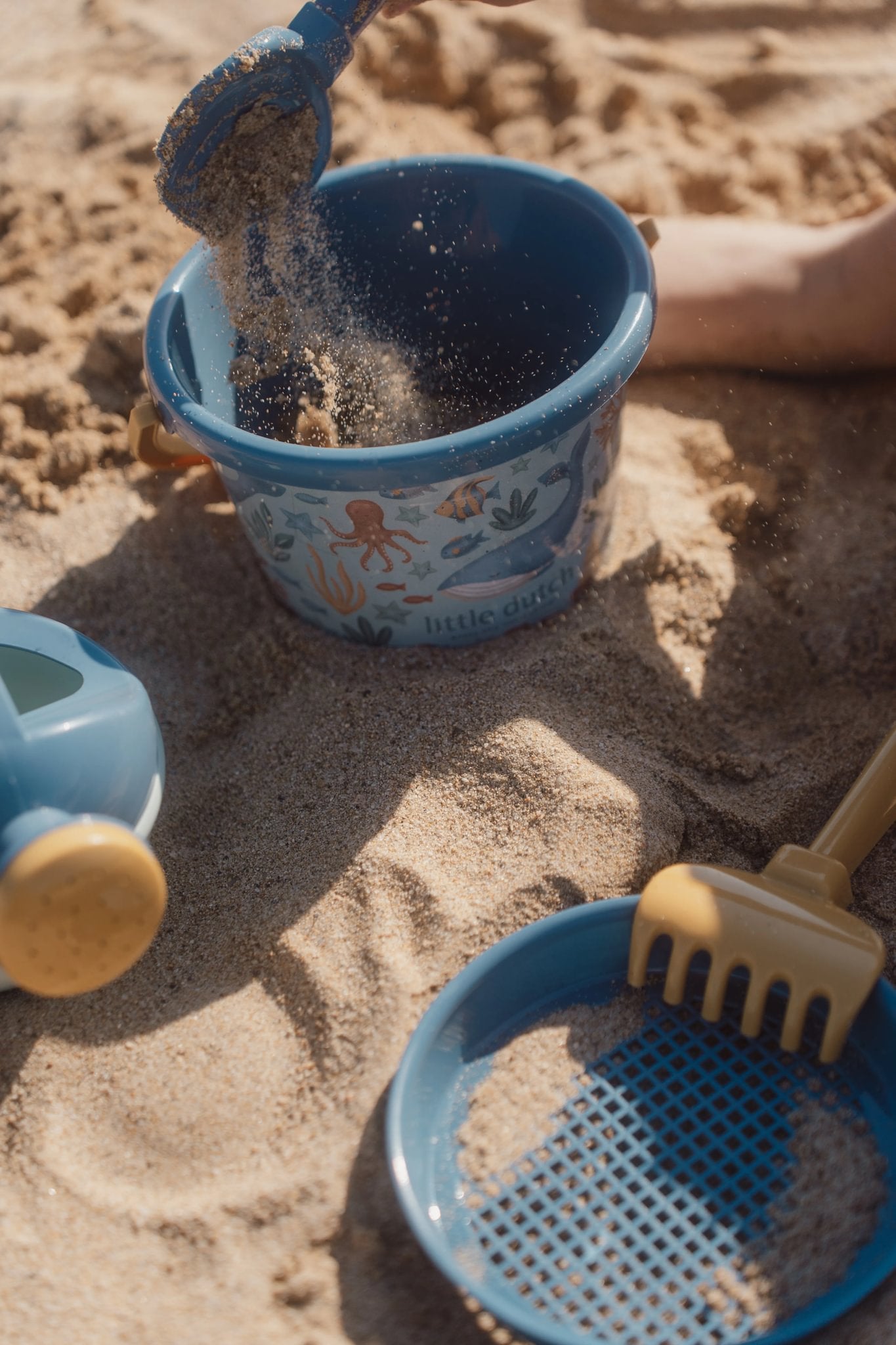 Set Spiaggia 5 pezzi Ocean World Blu | da 18 mesi