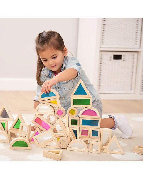 tickit-set-gioco-rainbow-blocks-24-blocchi-e-4-forme-in-legno-da-12-mesi-costruzioni-in-legno_559016 - Munakids